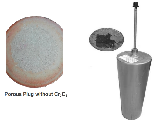 Porous Mica Plugs